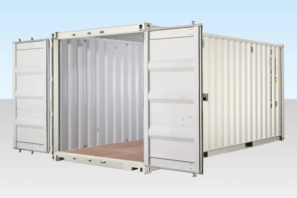 20ft Shipping Container (One Trip) White (RAL 9003) - Image 4