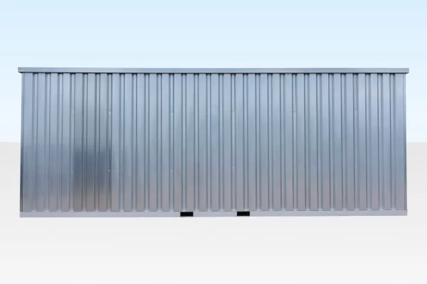 6m XL Flat Pack Container Store – Galvanised - Image 6