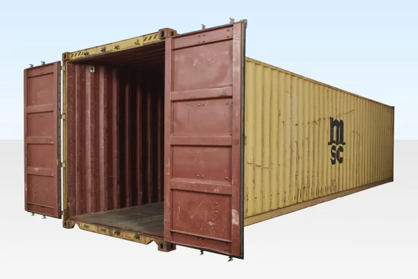 40ft x 8ft Used Shipping Container – High-Cube - Image 3