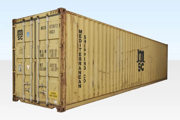 40ft x 8ft Used Shipping Container – High-Cube - Image 4